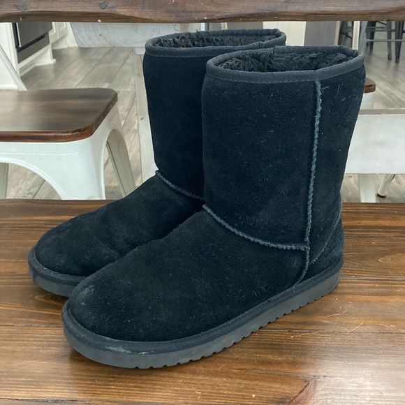 Kookaburra Ugg Boots Black Size 8 Womens - Picture 1 of 12